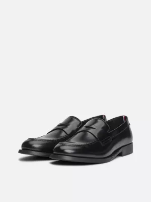 Mocassins en cuir verni | Noir | Tommy Hilfiger