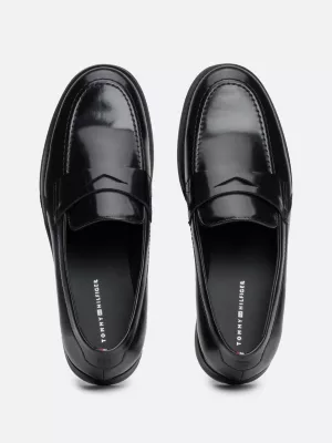 Mocassins en cuir verni | Noir | Tommy Hilfiger