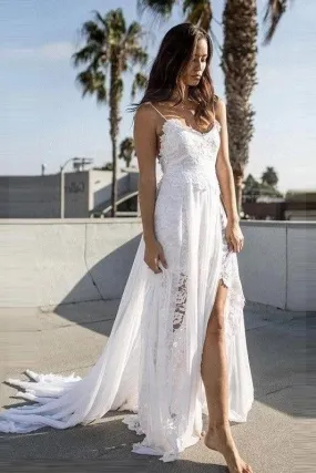 Robe de mariée bohème hippie