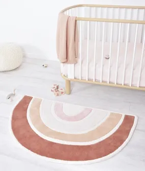 Tapis coton Rainbow orange / Arc-en-ciel LILIPINSO